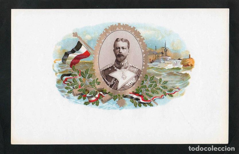 Vitolas de colecci&oacute;n: Vitola, original litograf&iacute;a. Antigua litograf&iacute;a de caja de tabacos. Untitled.