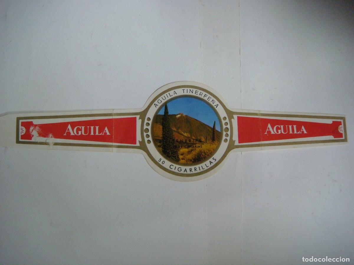 Vitolas de colecci&oacute;n: VITOLA GIGANTE DE AGUILA TINERFE&Ntilde;A 50 CIGARRILLAS-CAR-N&ordm;-3