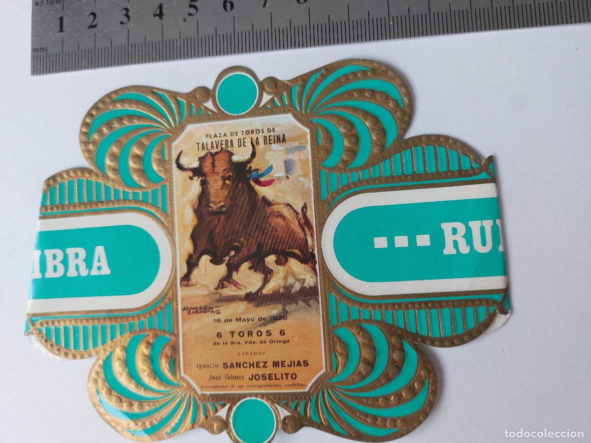 Vitolas de colecci&oacute;n: VITOLA SOL Y SOMBRA RUMBO SERIE TAURINA n&deg;1