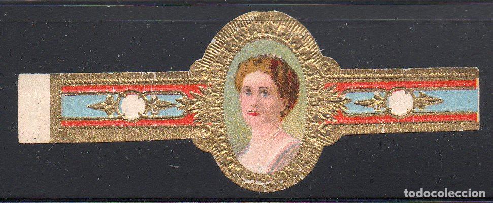 Vitolas de colecci&oacute;n: VITOLA CLASICA: 061011, CASA REAL HOLANDESA, REINA GUILLERMINA DE HOLANDA.
