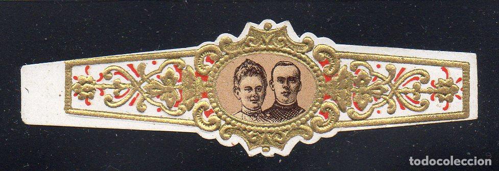 Vitolas de colecci&oacute;n: VITOLA CLASICA: 061014, CASA REAL HOLANDESA, REINA GUILLERMINA Y PRINCIPE ENRIQUE.