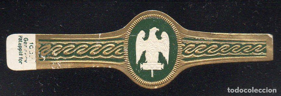 Vitolas de colecci&oacute;n: VITOLA CLASICA: 062018, AGUILAS HERALDICAS, TALON 1002 GERMANY
