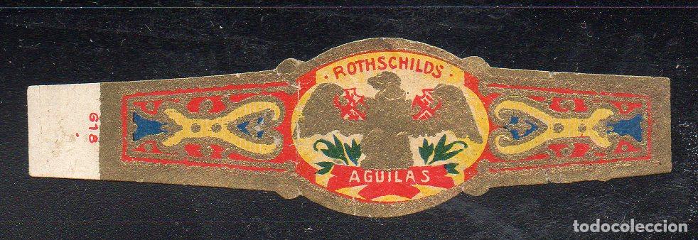 Vitolas de colecci&oacute;n: VITOLA CLASICA: 062024, AGUILAS HERALDICAS, ROTHSCHILDS.