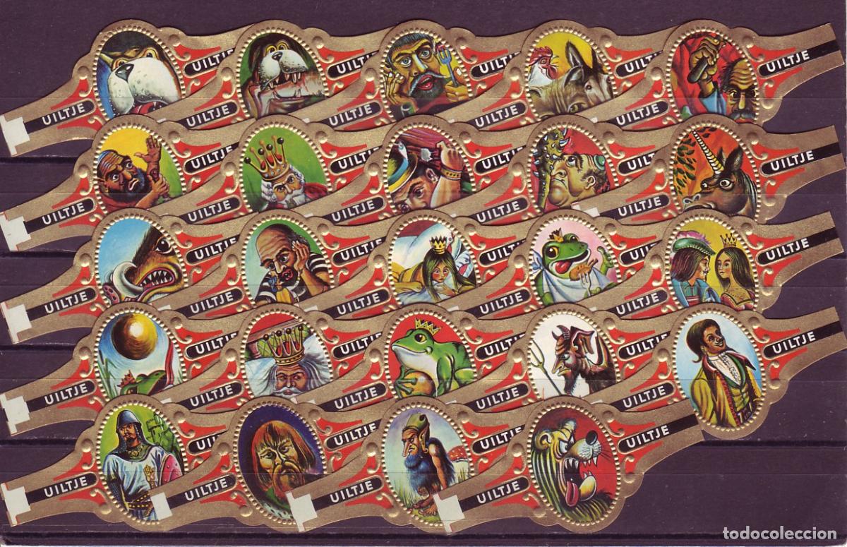 Vitolas de colecci&oacute;n: UILTJE, CUENTOS, SERIE 4&ordf;, 24 VITOLAS, SERIE COMPLETA.