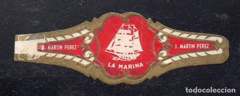 Vitolas de colecci&oacute;n: VITOLA CLASICA: 063006, TEMA BARCOS, J. MARTIN PEREZ, LA MARINA, PEQUE&Ntilde;A