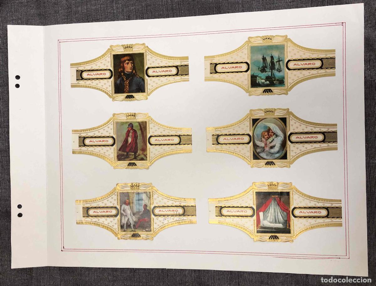 Vitolas de colecci&oacute;n: LOTE DE 30 VITOLAS ALVARO. NAPOLEON BONAPARTE. SERIE COMPLETA