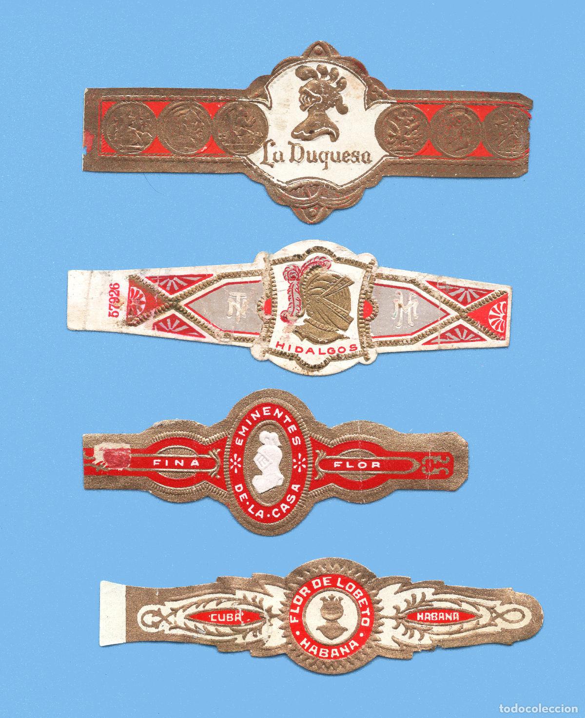 Vitolas de colecci&oacute;n: 4 VITOLAS ANTIGUAS - DISTINTAS MARCAS - PROCEDENCIA EUROPEA - TEM&Aacute;TICA ARMADURAS. YELMO