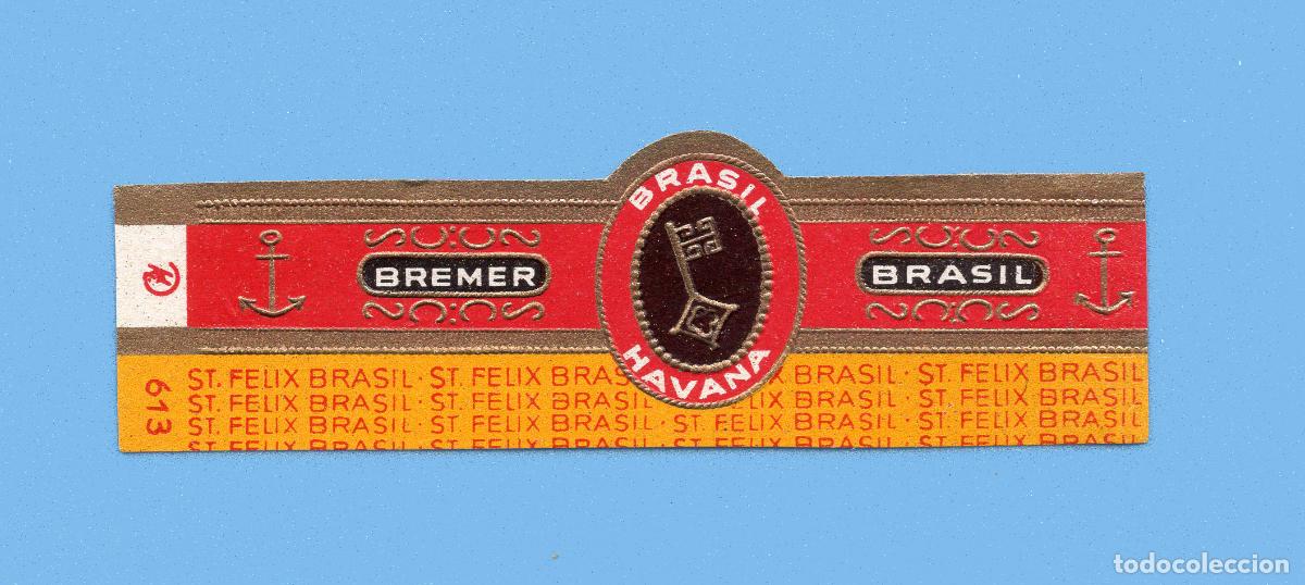 Vitolas de colecci&oacute;n: VITOLAS ANTIGUA - SIN MARCA - PROCEDENCIA BRASIL - SAO FELIX - LLAVE. ESCUDO DE BREMEN