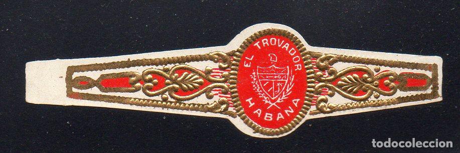 Vitolas de colecci&oacute;n: VITOLA CLASICA: 064004, ESCUDO DE CUBA, EL TROVADOR, HABANA, CUBA.