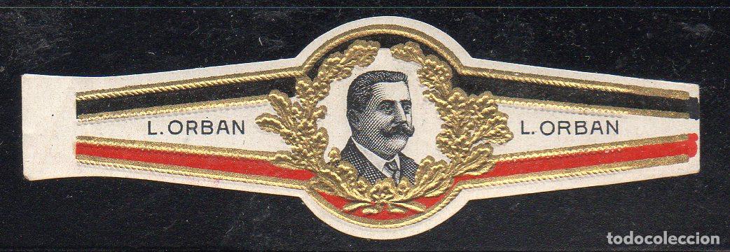 Vitolas de colecci&oacute;n: VITOLA CLASICA: 064021, TEMA PERSONAJES, L. ORBAN