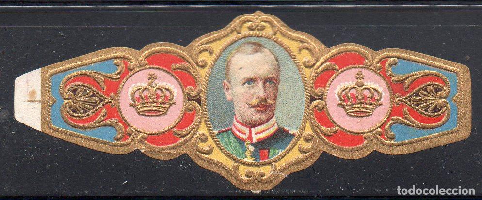 Vitolas de colecci&oacute;n: VITOLA CLASICA: 065011, IMPERIO ALEMAN, FEDERICO AUGUSTO III DE SAJONIA