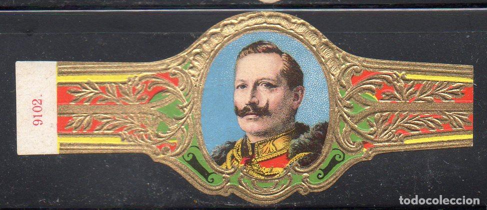 Vitolas de colecci&oacute;n: VITOLA CLASICA: 065014, IMPERIO ALEMAN, GUILLERMO II, TALON 9102.