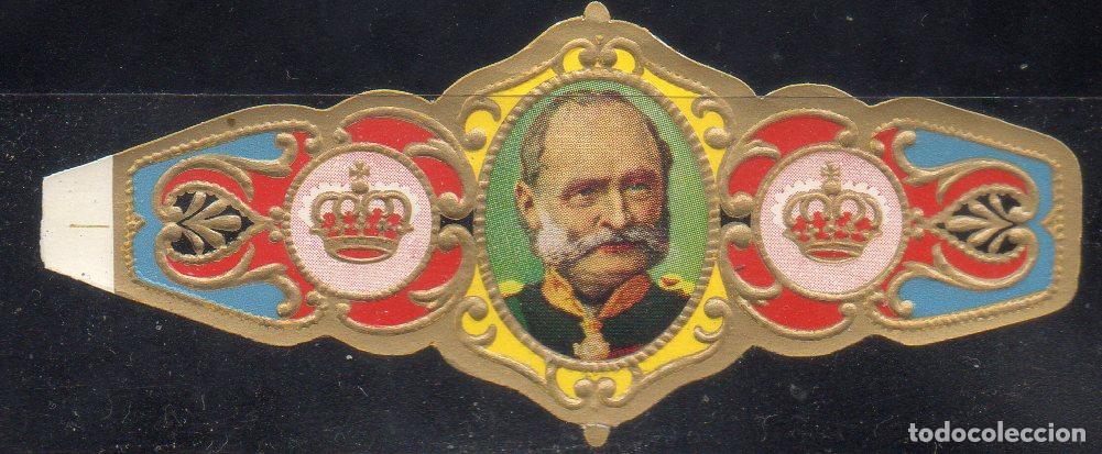 Vitolas de colecci&oacute;n: VITOLA CLASICA: 065016, IMPERIO ALEMAN, JORGE DE SAJONIA.