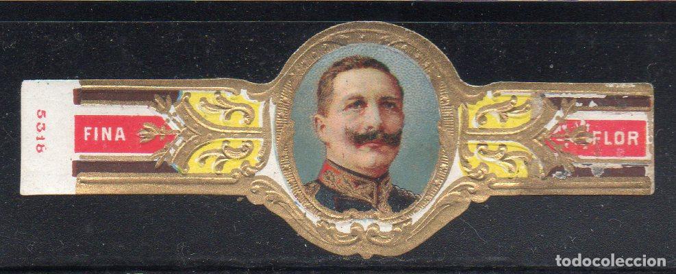 Vitolas de colecci&oacute;n: VITOLA CLASICA: 065019, IMPERIO ALEMAN, GUILLERMO II, TALON 5318