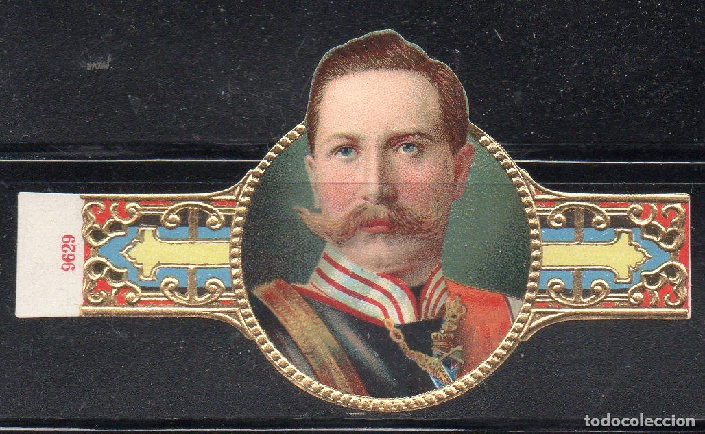 Vitolas de colecci&oacute;n: VITOLA CLASICA: 065022, IMPERIO ALEMAN, GUILLERMO II, TALON 9629