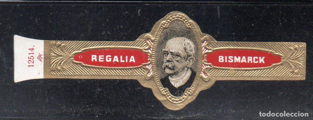 Vitolas de colecci&oacute;n: VITOLA CLASICA: 065025, IMPERIO ALEMAN, BISMARCK, REGALIA BISMARCK, TALON G.K.12514.