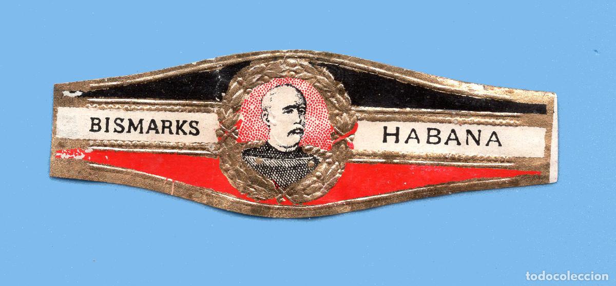 Vitolas de colecci&oacute;n: VITOLA ANTIGUA - SIN MARCA - EL MARISCAL ALEM&Aacute;N BISMARCK