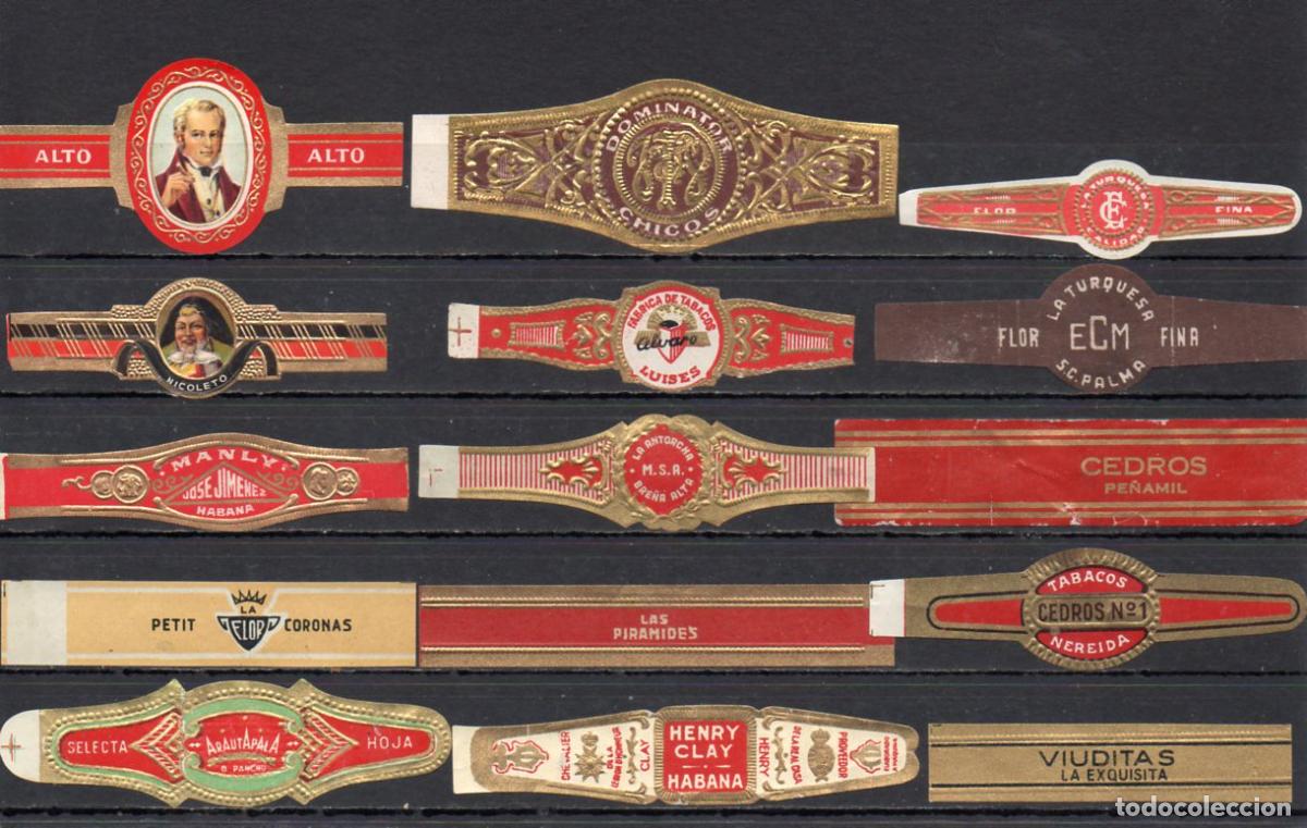 Vitolas de colecci&oacute;n: VITOLA CLASICA: LOTE 072.