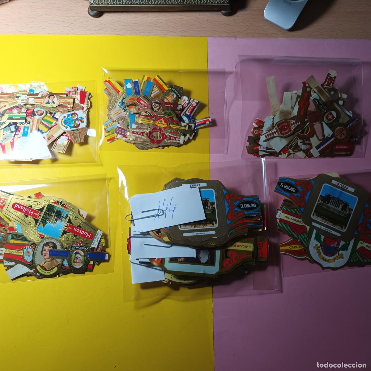 Vitolas de colecci&oacute;n: Vitolas lote de 500 con varias series sin repetir