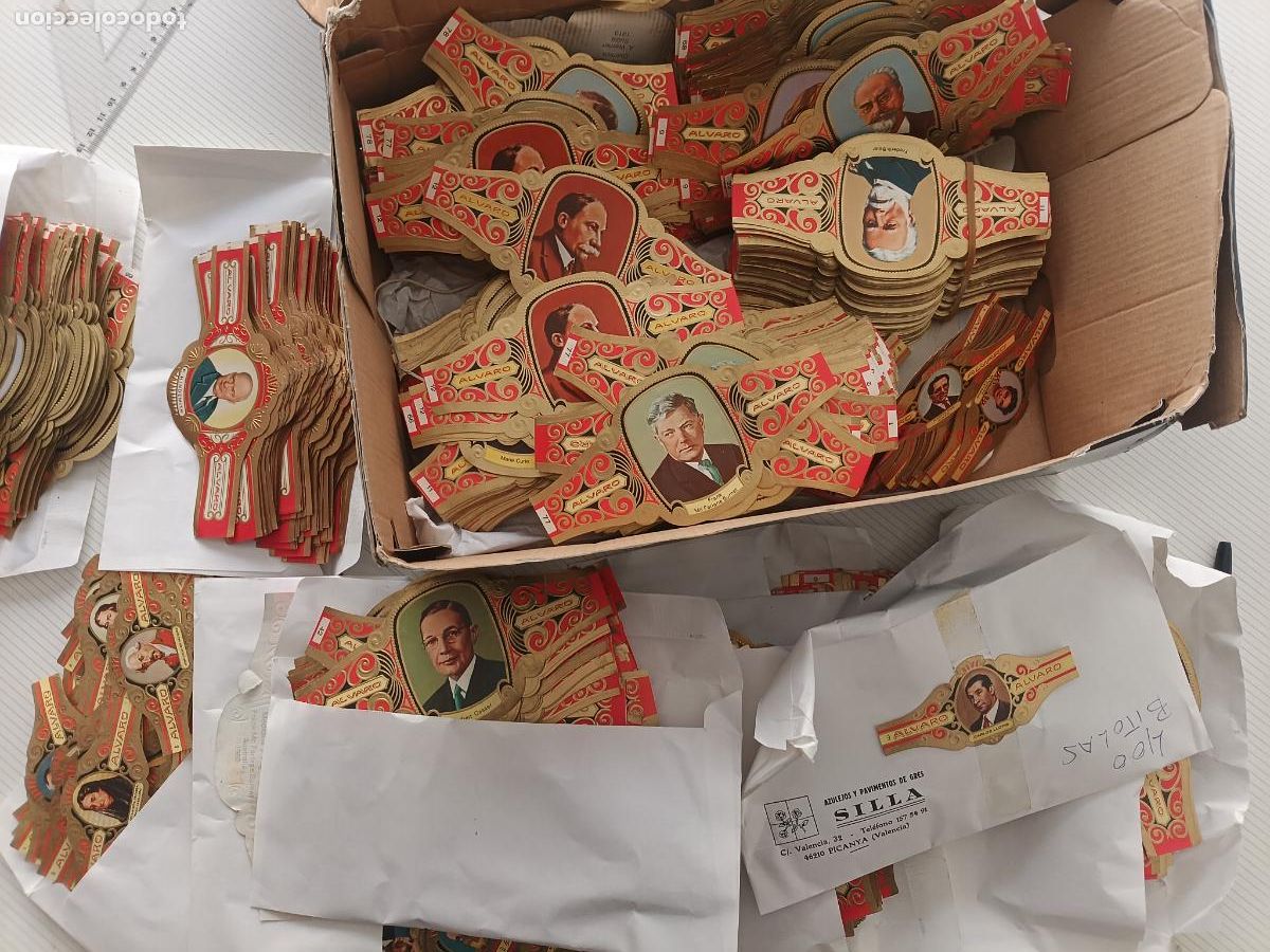 Vitolas de colecci&oacute;n: 3000 vitolas espa&ntilde;olas, por colecciones. ALVARO