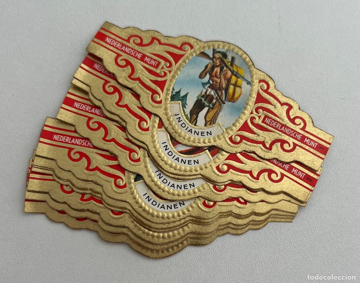 Vitolas de colecci&oacute;n: NEDERLANDSCHE MUNT &ndash; INDIOS &ndash; SERIE COMPLETA 24 VITOLAS