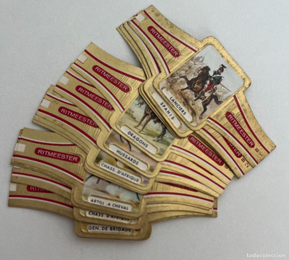 Vitolas de colecci&oacute;n: RITMEESTER &ndash; CABALLER&Iacute;A FRANCESA &ndash; SERIE B &ndash; COLECCI&Oacute;N COMPLETA 24 VITOLAS