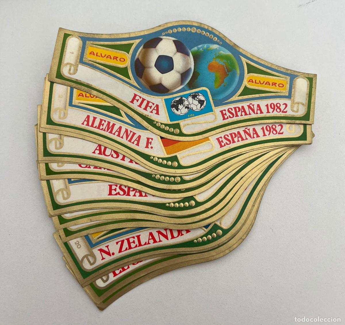 Vitolas de colecci&oacute;n: &Aacute;LVARO &ndash; MUNDIAL DE F&Uacute;TBOL &ndash; COLECCI&Oacute;N INCOMPLETA DE 20 VITOLAS