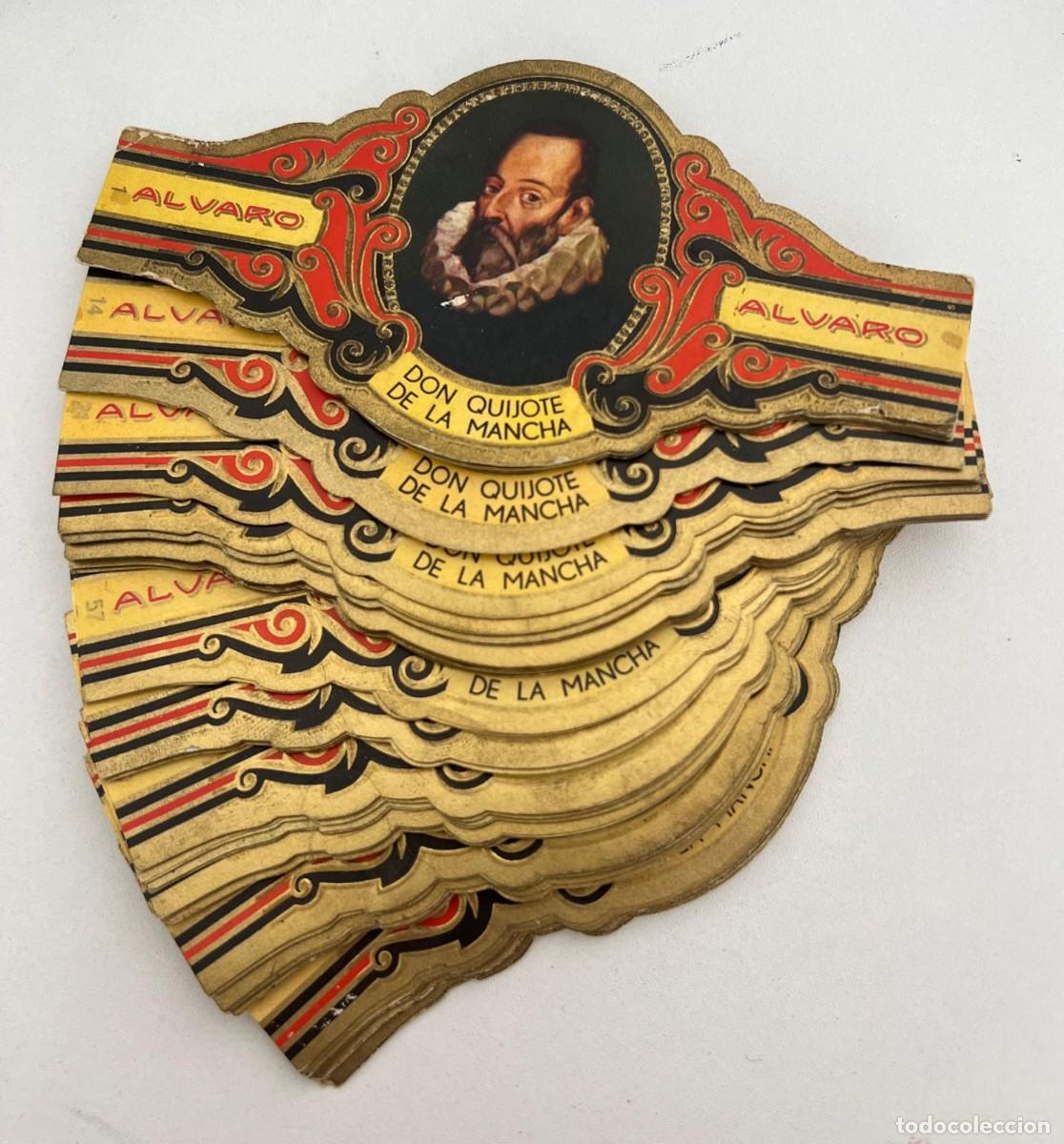Vitolas de colecci&oacute;n: &Aacute;LVARO &ndash; DON QUIJOTE DE LA MANCHA &ndash; COLECCI&Oacute;N INCOMPLETA DE 91 VITOLAS