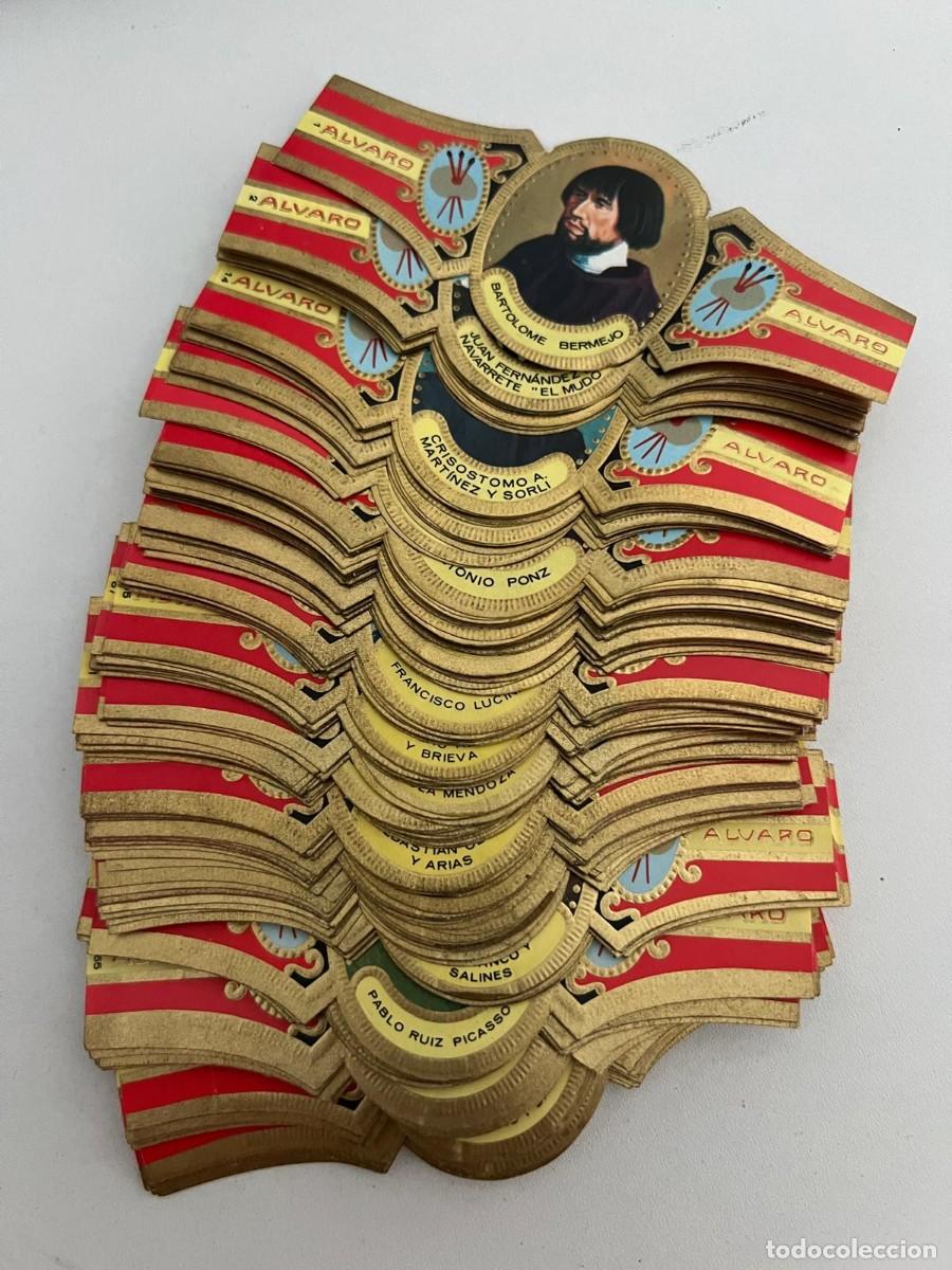 Vitolas de colecci&oacute;n: &Aacute;LVARO &ndash; PINTORES ESPA&Ntilde;OLES &ndash; COLECCI&Oacute;N INCOMPLETA DE 199 VITOLAS