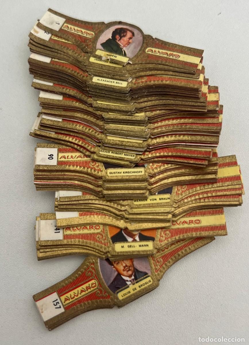 Vitolas de colecci&oacute;n: &Aacute;LVARO &ndash; INVENTORES &ndash; COLECCI&Oacute;N INCOMPLETA DE 62 VITOLAS