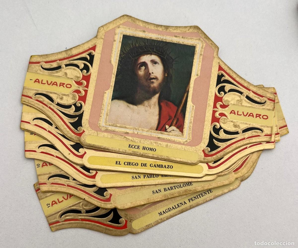 Vitolas de colecci&oacute;n: &Aacute;LVARO &ndash; CUADROS DE RIBERA SERIE II &ndash; LOTE DE 36 VITOLAS