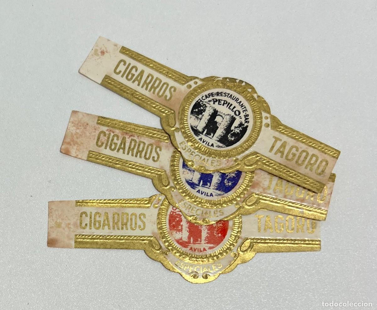 Vitolas de colecci&oacute;n: TAGORO ESPECIALES &ndash; PUERTA DE &Aacute;VILA &ndash; COLECCI&Oacute;N COMPLETA DE 3 VITOLAS