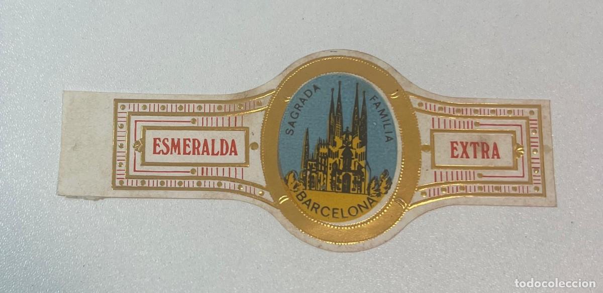 Vitolas de colecci&oacute;n: ESMERALDA &ndash; MONUMENTOS DE BARCELONA (SAGRADA FAMILIA) &ndash; SERIE COMPLETA DE 10 VITOLAS
