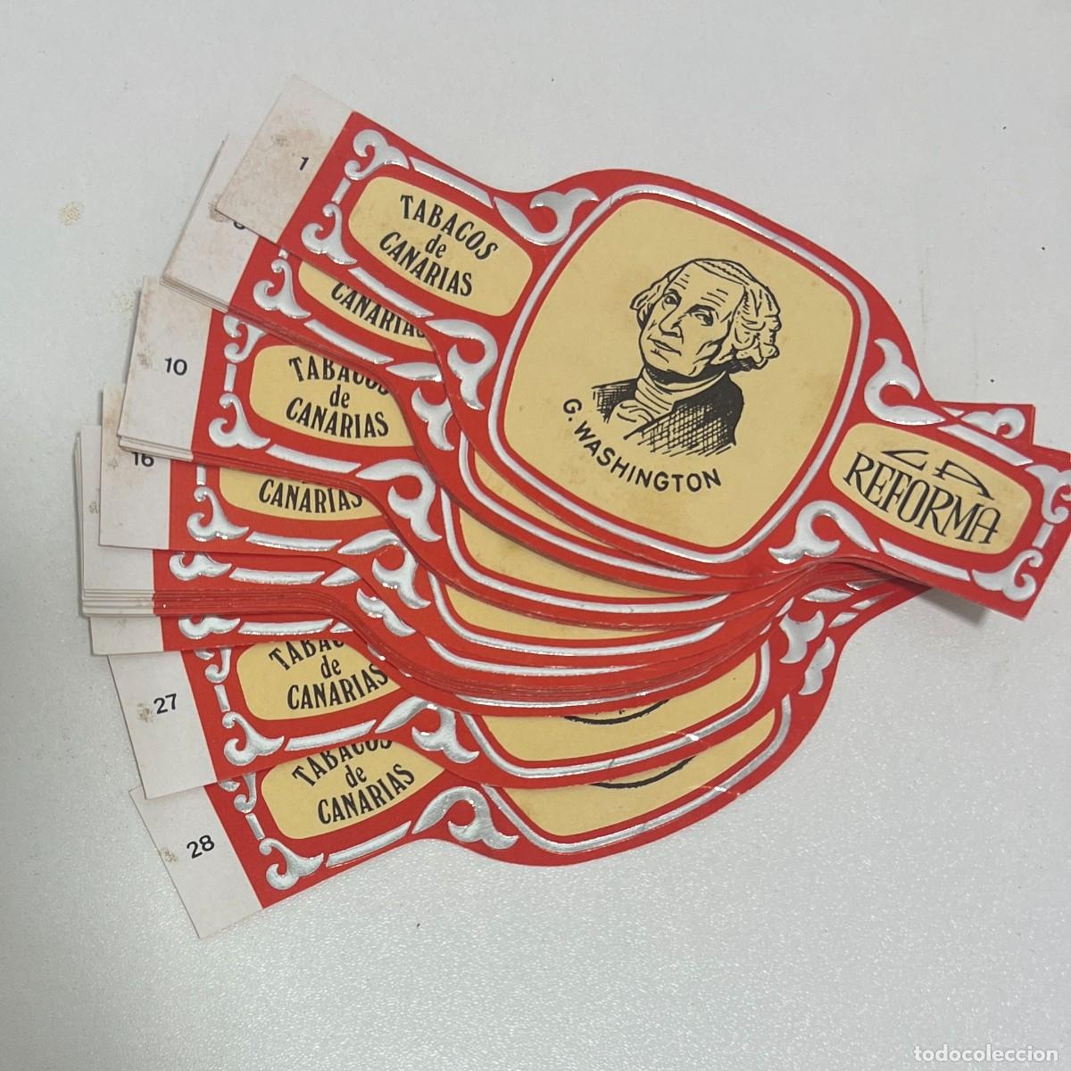 Vitolas de colecci&oacute;n: LA REFORMA &ndash; PERSONAJES HIST&Oacute;RICOS &ndash; COLECCI&Oacute;N COMPLETA DE 28 VITOLAS