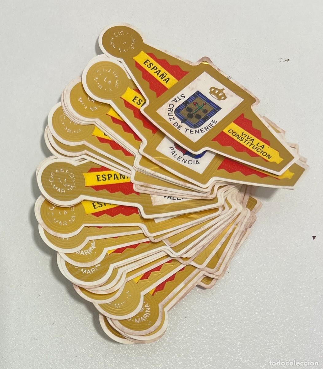 Vitolas de colecci&oacute;n: CIGARROS LA MARINA &ndash; VIVA LA CONSTITUCI&Oacute;N 1978 &ndash; 55 VITOLAS COMPLETAS