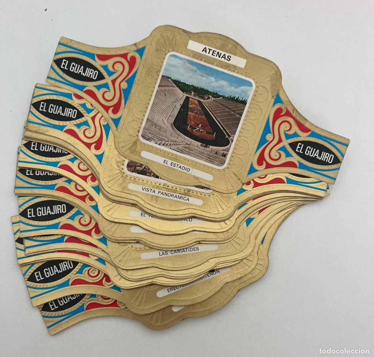Vitolas de colecci&oacute;n: EL GUAJIRO &ndash; ATENAS &ndash; LOTE DE 30 VITOLAS