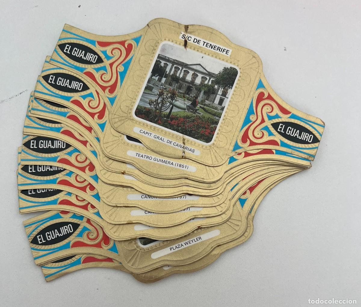 Vitolas de colecci&oacute;n: EL GUAJIRO &ndash; SANTA CRUZ DE TENERIFE &ndash; LOTE DE 28 VITOLAS