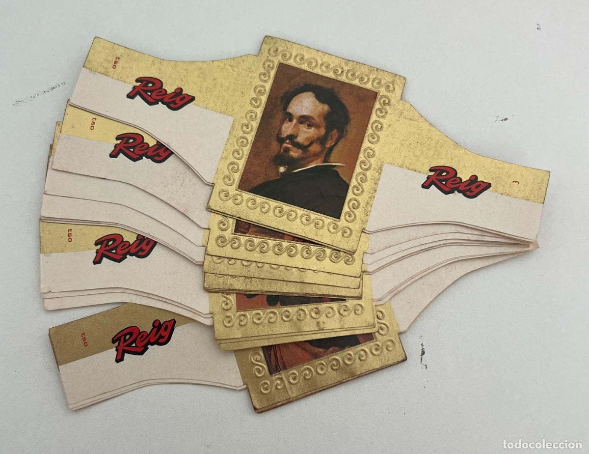 Vitolas de colecci&oacute;n: REIG &ndash; CUADROS DE VEL&Aacute;ZQUEZ &ndash; LOTE DE 15 VITOLAS