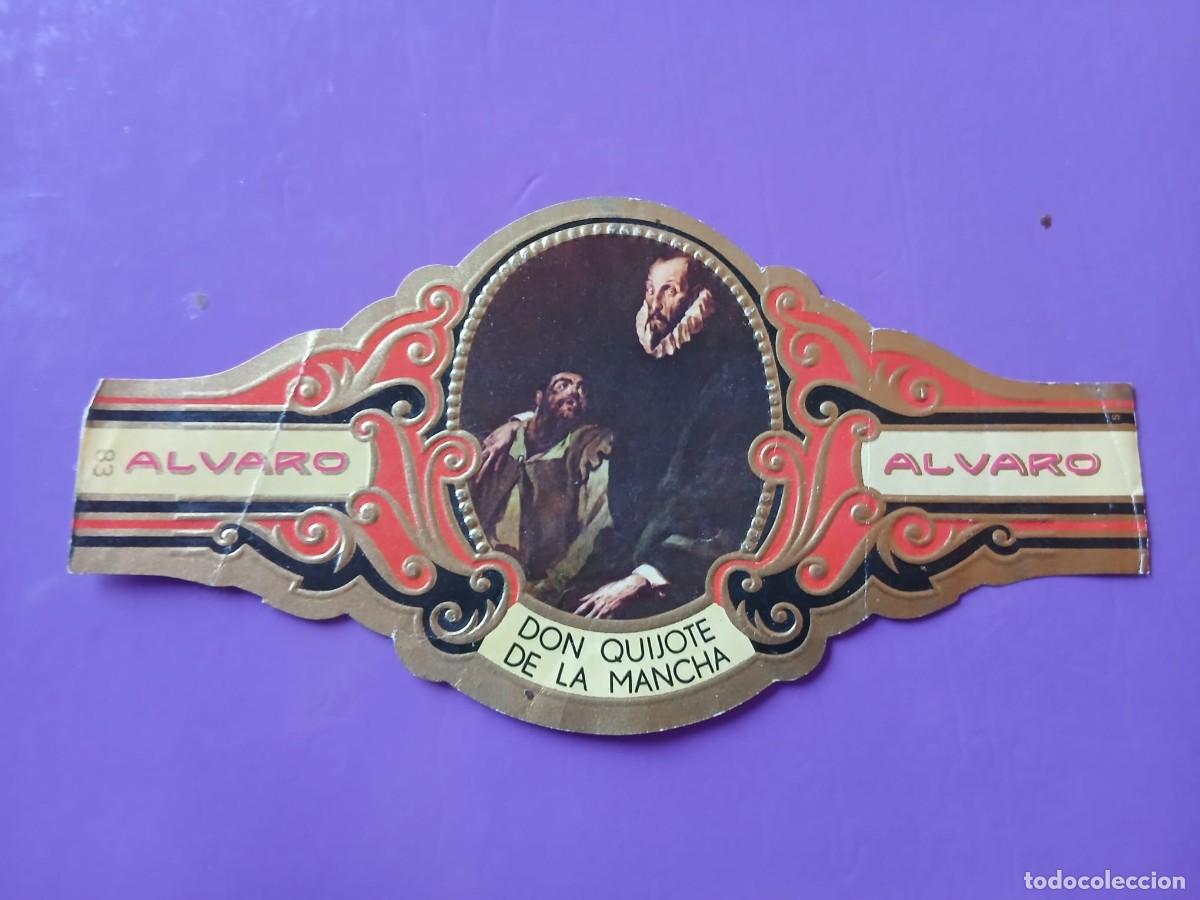 Vitole di collezione: Vitola fabrica de tabacos alvaro don quijote de la mancha estado impecable