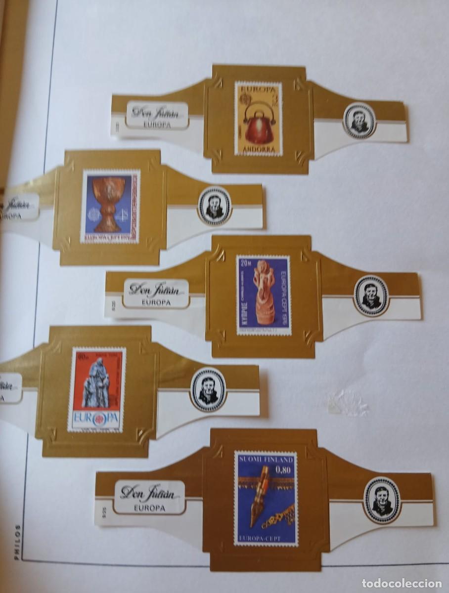 Collection cigar bands: Vitola lote de 9 San Julian estado impecable