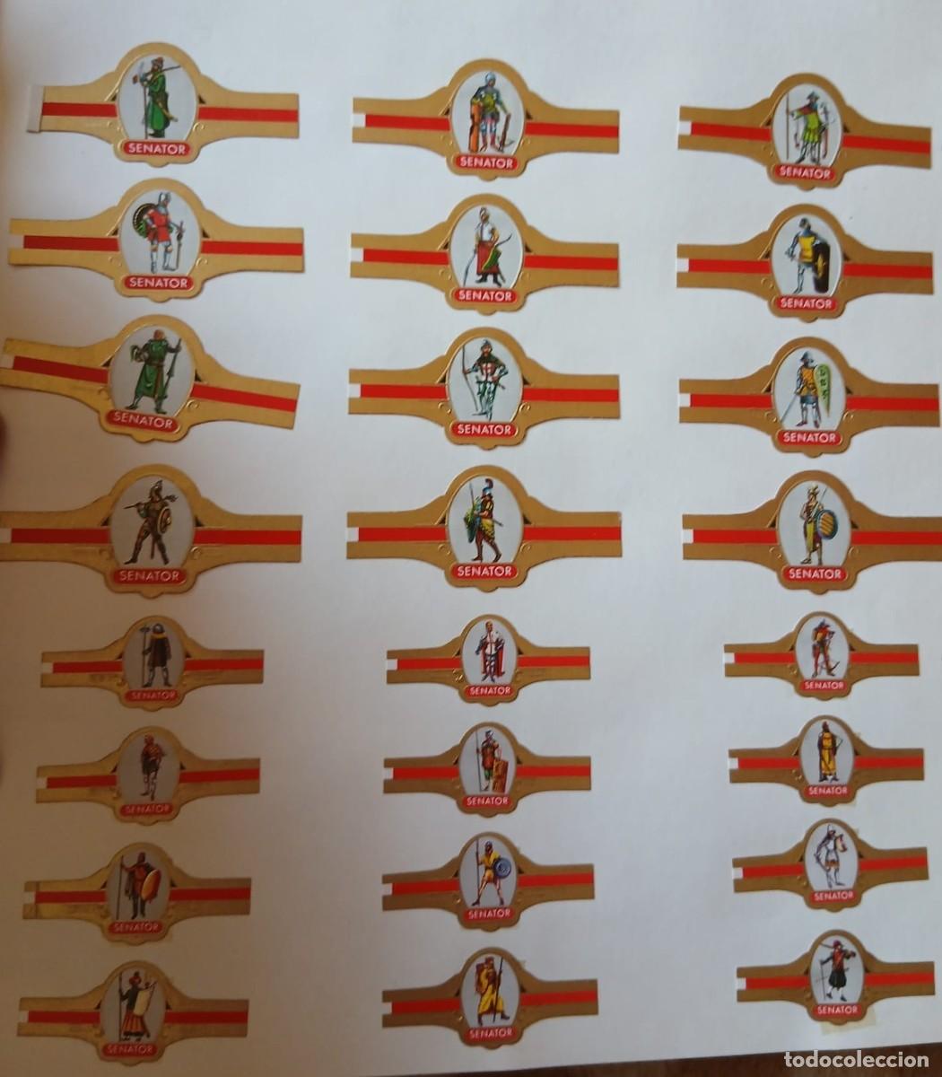 Vitole di collezione: Vitolas lote completo senator trajes militares estado impecable