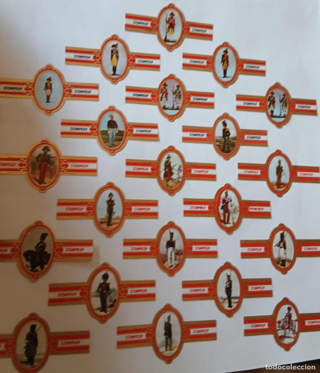 Vitole di collezione: Vitolas lote completo de 21 stompkop trajes militares estado impecable