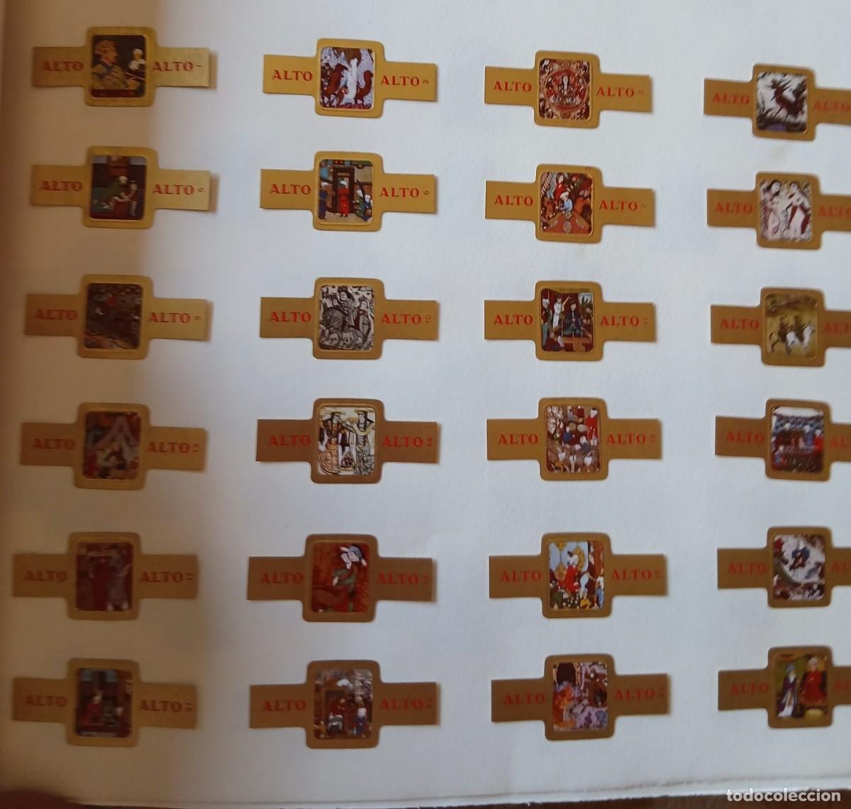 Collection cigar bands: Vitolas lote completo de (puros alto) 24 vitolas Pintura islamica estado impecable