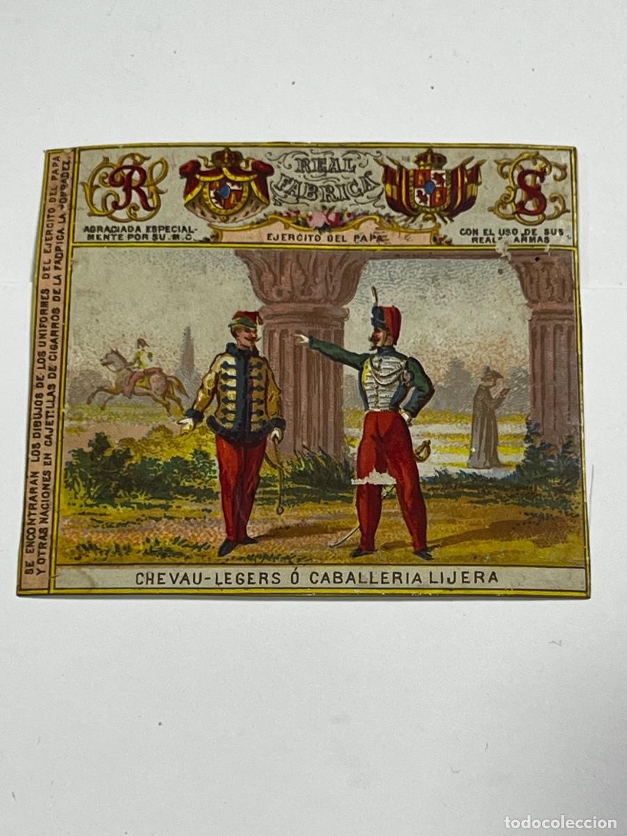 Vitolas de colecci&oacute;n: HABILITACI&Oacute;N. VISTA - BOFET&Oacute;N. EJ&Eacute;RCITO DEL PAP&Aacute;.