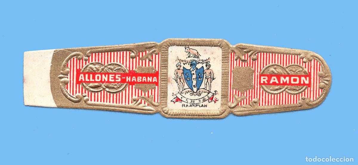 Collection cigar bands: VITOLA CUBANA ANTIGUA - MARCA RAM&Oacute;N ALLONES - ESCUDO - RAHPIPLAH