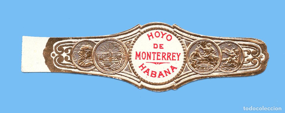 Vitolas de colecci&oacute;n: VITOLA CUBANA ANTIGUA - MARCA HOYO DE MONTERREY. HABANA - PAN DE ORO