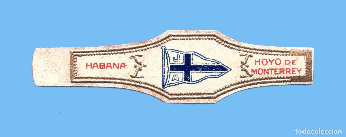 An&eacute;is de charuto de cole&ccedil;&atilde;o: VITOLA CUBANA ANTIGUA - MARCA HOYO DE MONTERREY - BANDERA