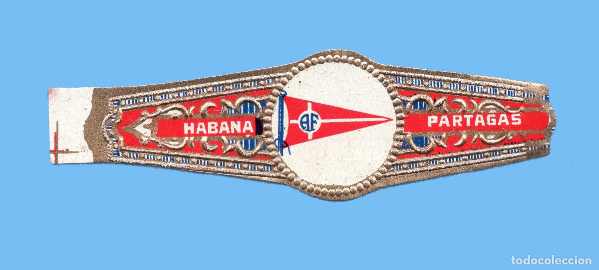 An&eacute;is de charuto de cole&ccedil;&atilde;o: VITOLA CUBANA ANTIGUA - MARCA PARTAGAS - BANDERA - MIRAMAR YATCH CLUB