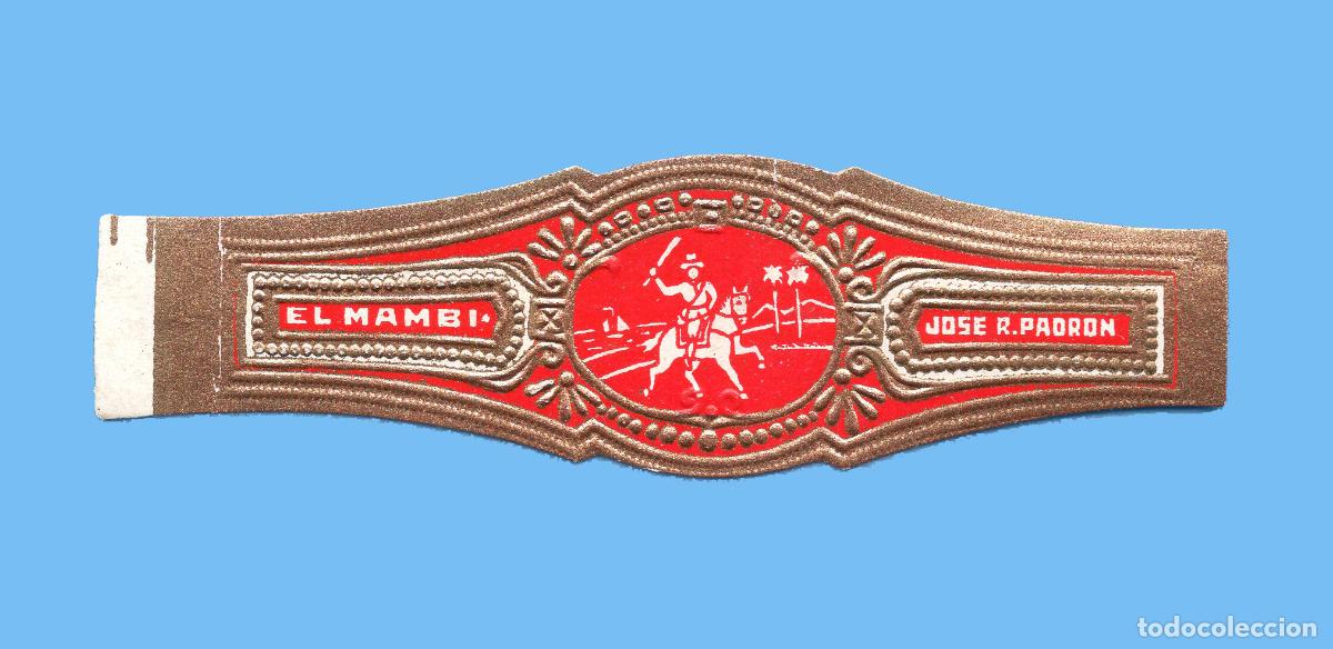 An&eacute;is de charuto de cole&ccedil;&atilde;o: VITOLA CUBANA ANTIGUA (CHINCHAL) - MARCA EL MAMBI. JOSE R. PADR&Oacute;N