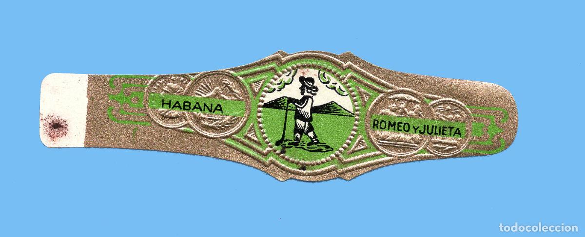An&eacute;is de charuto de cole&ccedil;&atilde;o: VITOLA CUBANA ANTIGUA - MARCA ROMEO Y JULIETA - TEM&Aacute;TICA DEPORTES - GOLF